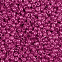 Seed beads 11/0 (2mm) Metallic shine cerise pink
